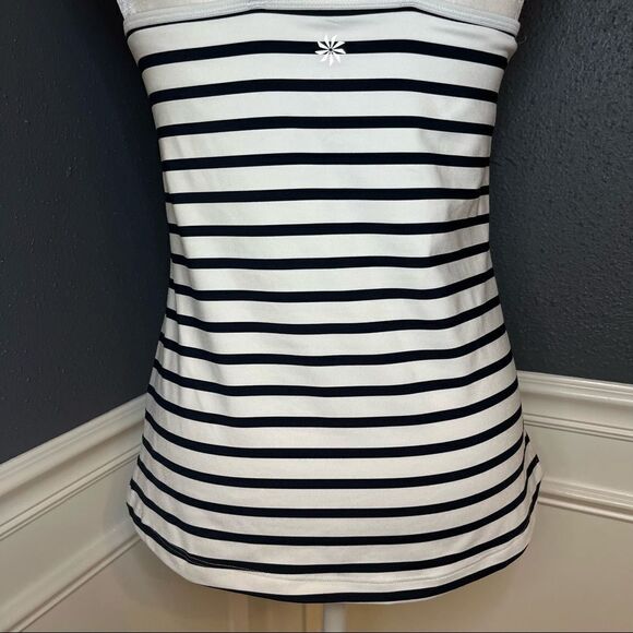 Athleta Hyper Stripe Spiral Running Yoga Tank - Picture 8 of 9